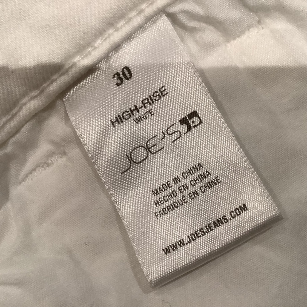 Joe’s High Rise Flare White Jeans, Size 30, NWT - Picture 16 of 16